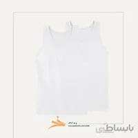 بسته دو عددی زیرپوش رکابی سفید آداک کد 28202