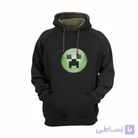 هودی مشکی طرح بازی ماینکرافت Minecraft کد KCT10464 کد 284860