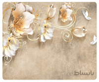 پوستر گل سه بعدی 039