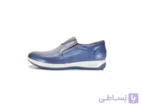 کفش طبی چرم مردانه جی اف اس مدل Real – رنگ سرمه ای