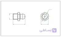 گریس خور M12 x 18
