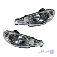 چراغ جلو 206 راست کروز
