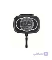 تابه گرانیتی دوطرفه (رژیمی) یونیک سایز 36CM