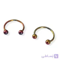 پیرسینگ لب بسته دو عددی
