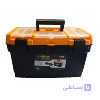جعبه ابزار بلند قفل پلاستیکی مهر پلاستیک مدل JPT-16 سایز 16 اینچ