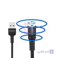 کابل تبدیل مغناطیسی USB به Lighting / MicroUSB / TYPE-C ارلدام مدل EC-IMC022