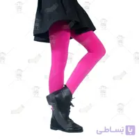 جوراب شلواری ضخیم سرخابی پنتی