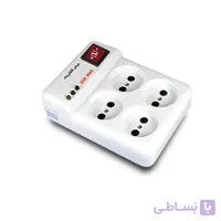 محافظ 4 راهی دارای قفل کودک فیوزدار با کابل 5 متری (خیام الکتریک)