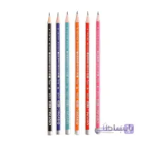مداد مشکی پیکاسو سه پهلو مدل تریو بسته 6 عددی