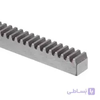 دنده شانه ای ساده مدول 1 ساخت چین سطح مقطع 10x10mm (شاخه دو متری) ا Spur Rack Module 1 Cross section 10x10mm