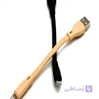 کابل شارژ فست پاوربانک آیفون فلت برند Telego