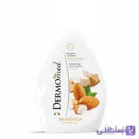 شامپو بدن درمومد با رایحه بادام و پنیر مدل Karite And Almond حجم 1 لیتری کد 354036