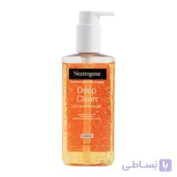 ژل شستشوی صورت نوتروژینا Deep Clean حجم 200 میل ا Neutrogena Deep Clean Face Washing Gel 200ml