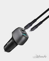 شارژر فندکی ماشین پرودو 38 وات با دو پورت خروجی مدل PD DC26 – BK
