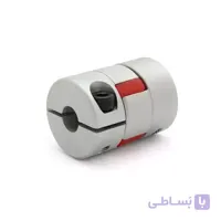 کوپلینگ صنعتی آلومینیومی مدل JM20C با قطر خارجی 20 میلیمتر و قطر داخلی 6 میلیمتر ا Backlash-free Aluminium coupling JM20C With OD 20mm