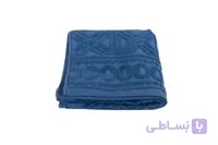 حوله دستی Bera Home طرح ورساچ رنگ طوسی آبی