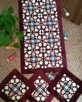 ست رومیزی جلو مبلی و میز عسلی کد ۱۰۲۱۱۵