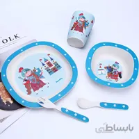 ظروف کودک پسرانه ی بامبو طرح کارتونی