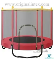 ترامپولین کودک حفاظ دار 1.5 متری فنری