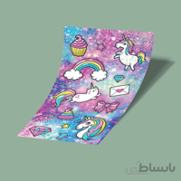 استیکر unicorn world