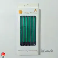 شمع مدادی متالیک سبز