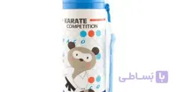 فلاسک کودک Pinkah طرح دار رنگ آبی