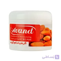 کرم مرطوب کننده بادام آوند مناسب دست و صورت 200 میل ا Avand Cream moisturizing for hands and face 200ml