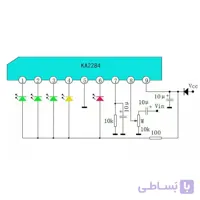 کیت ولتمتر با نمایشگر LED