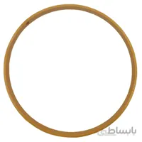قاب گرد ساعت دیواری فلزی طلایی قطر 80 سانتی‌متر