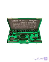 جعبه بکس 24 پارچه 6 پر فشار قوی هنس مدل 4624MTR4 ا HANS 24 pcs drives socket wrench set
