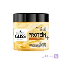 ماسک مو گلیس مناسب موهای ضعیف و آسیب‌دیده حجم ۴۰۰ میلی‌لیتر