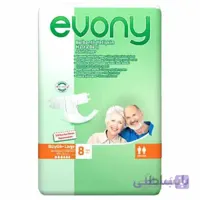 پوشک کامل بزرگسال اوونی evony سایز L بسته 8 عددی