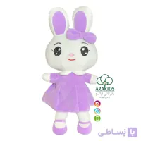 خرگوش دامن دار نانو 40 سانتی کد 12519