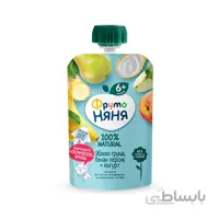 پوره ساندیسی سیب، گلابی، هلو، موز و ماست فروتونیانیا Frutonyanya
