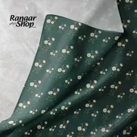 پارچه ساتن ظریف مات گل گلی