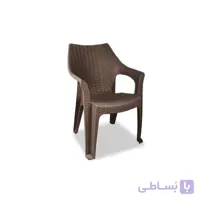 صندلی دسته دار حصیربافت کد 998 ناصر پلاستیک