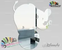 آینه دکوراتیو اتاق کودک فیل کد hpa091
