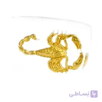 تندیس کریستال طلا طرح ماه تولد آبان سایز متوسط CS08