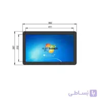 صفحه لمسی خازنی 18.5 اینچ سی تاچ seetouch مدل TCHCA18.5