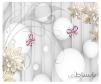 پوستر گل سه بعدی 050