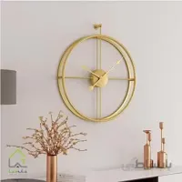 ساعت دیواری مدرن فلزی مدل رینگی