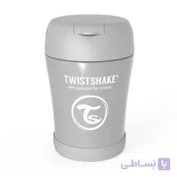 فلاسک غذا تویست شیک Twistshake طوسی