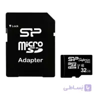 کارت حافظه microSDHC سیلیکون پاور مدل Superior Pro کلاس 10 استاندارد UHS-I U3 سرعت 90MBps همراه با آداپتور SD ظرفیت 32 گیگابایت ا Silicon Power Superior Pro UHS-I U3 Class 10 90MBps microSDHC With Adapter - 32GB