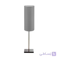 آباژور ایستاده چوبی چشمه نور مدل ML7030/BR-T شید طوسی