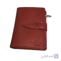کیف پول جیبی بند دار چرم طبیعی