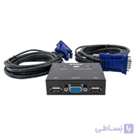 D-Link KVM-222 2 Port USB with Audio Support KVM Switch ا کی وی ام سوئیچ 2 پورت 222 دی لینک