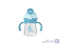 لیوان آبمیوه خوری ۲۲۰ میل Rovco رنگ آبی