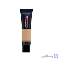 کرم پودر لورال مدل Matte Cover شماره 290 حجم 30 میلی لیتر L Oreal Powder Cream Model Matte Cover No. 290 Volume 30 ml