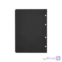 کاغذ کلاسور کوچک نقطه دار سیاه بسته 20 برگی