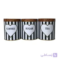 جا ادویه سه پارچه مدل راه راه شاینی